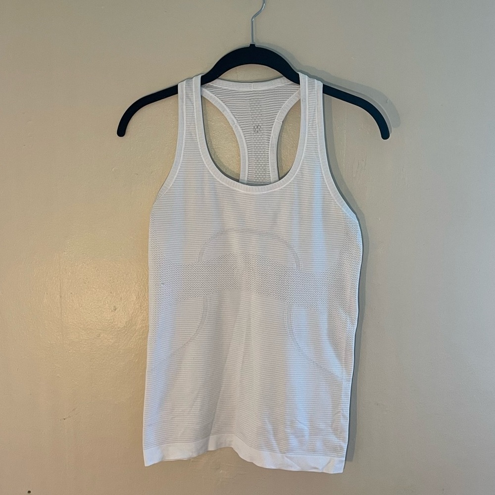 Lululemon Swiftly Tech Racerback Tank White Size 6